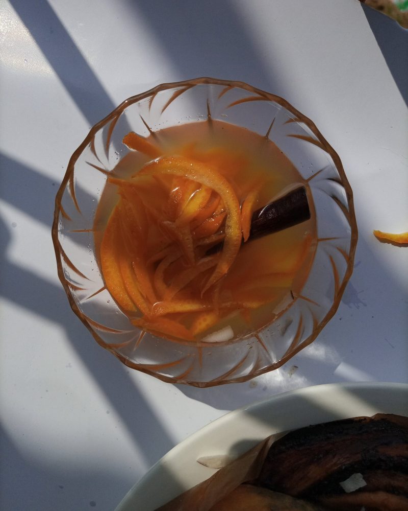 Cinnamon Spiced Orange Syrup