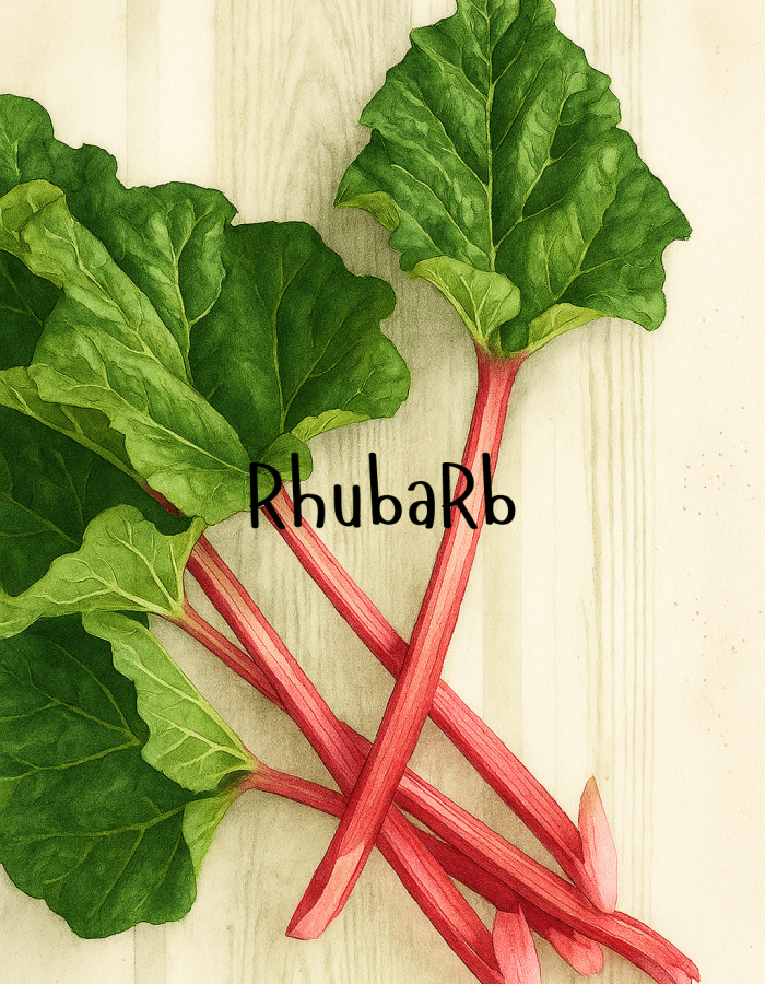 WHAT ARE RHUBARBS? & WHY DOES IT SEEM LIKE A TRENDY VEGETABLE?
