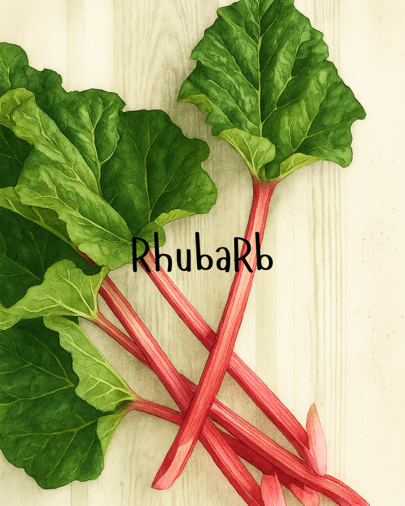WHAT ARE RHUBARBS? & WHY DOES IT SEEM LIKE A TRENDY VEGETABLE?